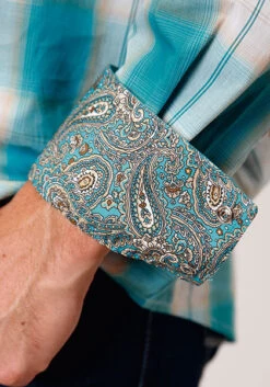 Men's Roper Snap Front Shirt #03-001-0278-4046 -Deals Western Wearhouse Store 044777038a353aa26fcd9421236033b2