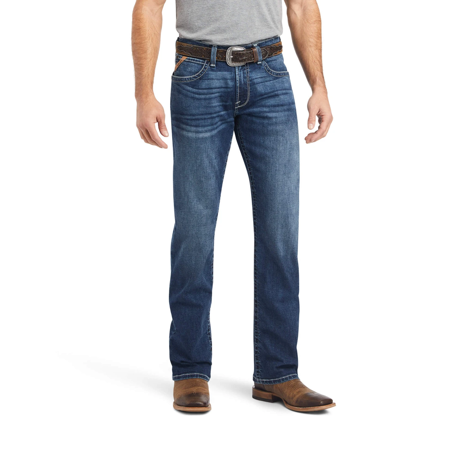 Men's Ariat M4 Relaxed Hugo Bootcut Jean #10042210 3 Men's Ariat M4 Relaxed Hugo Bootcut Jean #10042210 - Image 3