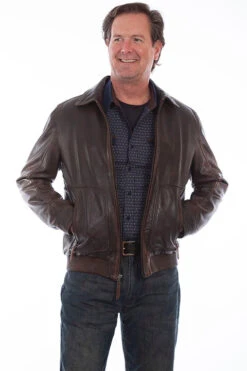 Men's Scully Leather Jacket #1094-73X (Big And Tall)