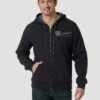 Men's Wrangler Logo Zip Hoodie #112324803