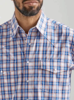 Men's Wrangler Wrinkle Resist Snap Front Shirt #112324686 -Deals Western Wearhouse Store 230c03a6661571755478ab5d33927cdc