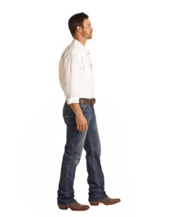 Men's Rock & Roll Cowboy Double Barrel Jean #RRMD0SRZS8