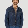 Men's Wrangler Blanket Lined Denim Jacket #112318487X