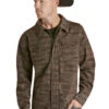 Men's Rock & Roll Cowboy Shirt Jacket #RRMO92RZWM