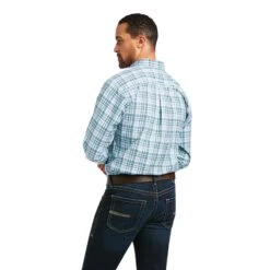 Men's Ariat Pro Series Isaiah Fitted Button Down Shirt #10039254-C -Deals Western Wearhouse Store 3830200ff32a36f43a96bd19c979ab0f