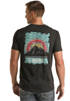 Men's Rock & Roll Cowboy T-Shirt #RRMT21RZMF