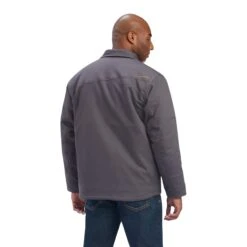 Men's Ariat Rebar DuraCanvas Sherpa-Lined Coat #10041505 -Deals Western Wearhouse Store 597295d89ffacfa3b5e47041ea703494