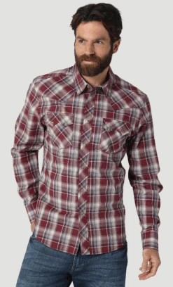 Men's Wrangler Retro Snap Front Shirt #112317117X