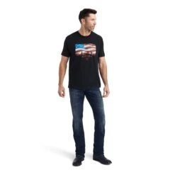 Men's Ariat Flagscape T-Shirt #10042776 -Deals Western Wearhouse Store 5df63da1b342aeb1bc2c17411143a20c