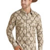 Men's Rock & Roll Cowboy Snap Front Shirt #RRMSOSRZ10