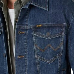 Men's Wrangler Retro Unlined Denim Jacket #74188BZ -Deals Western Wearhouse Store 74188BZ BD02 SWBD PRD