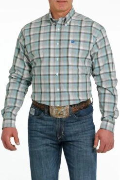 Men's Cinch Button Down Shirt #MTW1105543 -Deals Western Wearhouse Store 7fe3d6366cd5f5d54dea4f8282363ad1