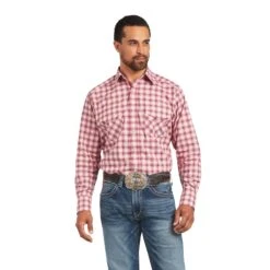 Ariat Men's Wrangler Pro Series Forrest Stretch Classic Fit Snap Front Shirt #10040549 -Deals Western Wearhouse Store 88483e92fa4fe3eb4dd59f78b77c9502