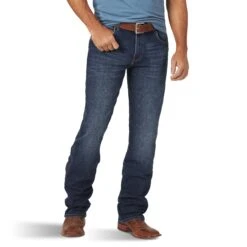 Men's Wrangler Retro Premium Slim Straight Jean #88MWZDR -Deals Western Wearhouse Store 88MWZDR BF01 SWBB PRD