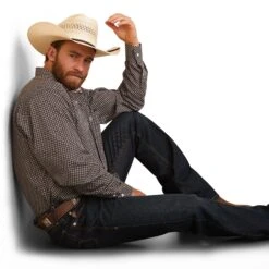 Men's Ariat Oscar Button Down Shirt #10043856 -Deals Western Wearhouse Store 8c272de527ae0fbefe05159e00af83da