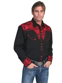 Men's Scully Snap Front Shirt #P-634CRI