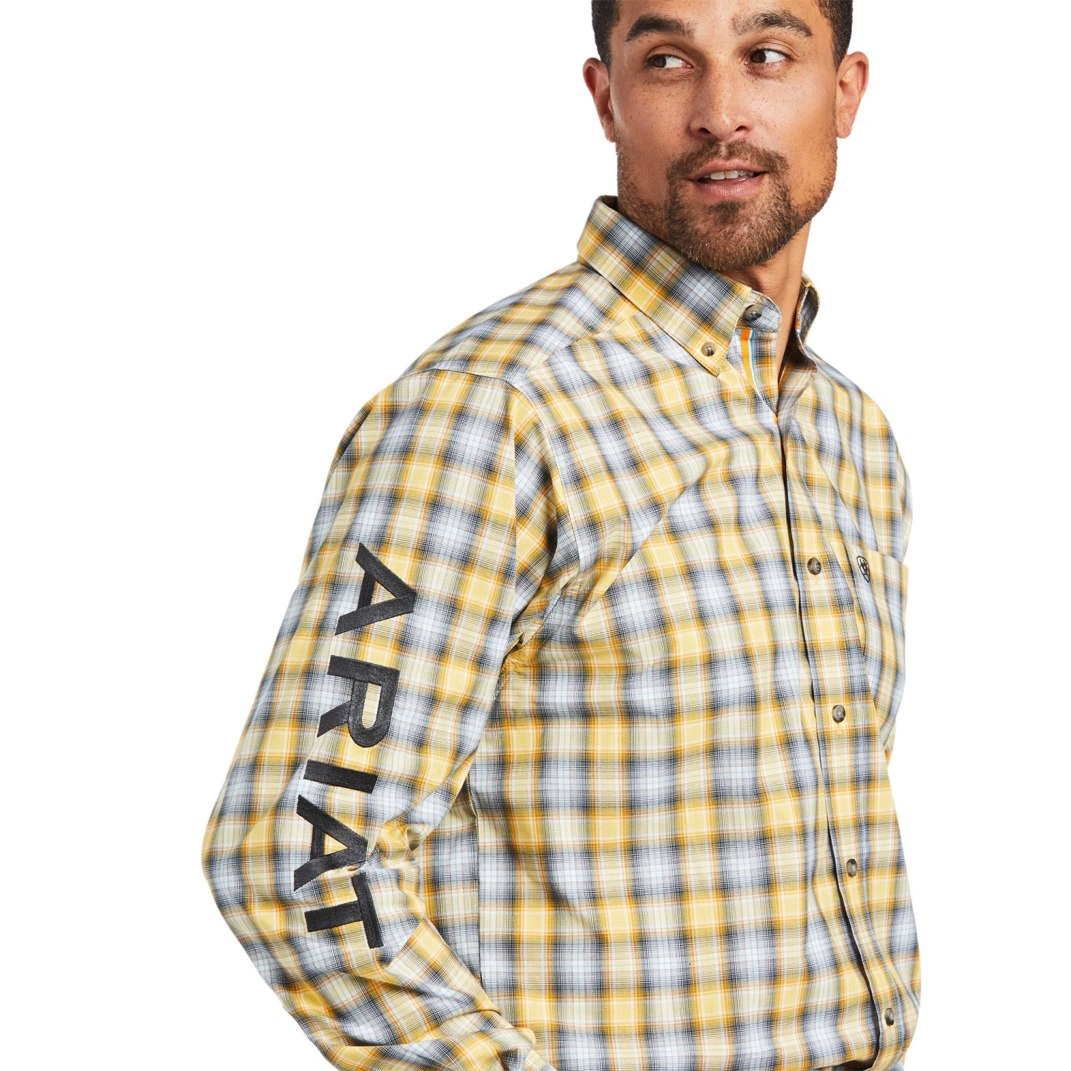Men's Ariat Pro Series Team Olen Classic Fit Button Down Shirt #10039243-C 3 Men's Ariat Pro Series Team Olen Classic Fit Button Down Shirt #10039243-C - Image 3