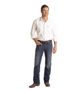 Men's Rock & Roll Cowboy Double Barrel Jean #RRMD0SRZS8 -Deals Western Wearhouse Store b048c6173512ee00f3df963158b1b6e1