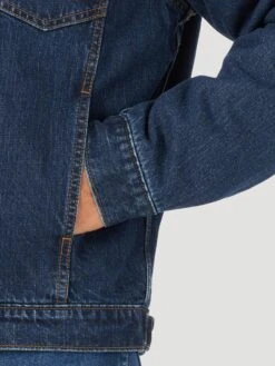 Men's Wrangler Blanket Lined Denim Jacket #112318487X -Deals Western Wearhouse Store b92ef196007d8aa1103e93427b916360
