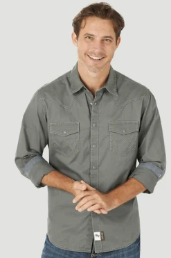 Men's Wrangler Retro Snap Front Shirt #112317196X
