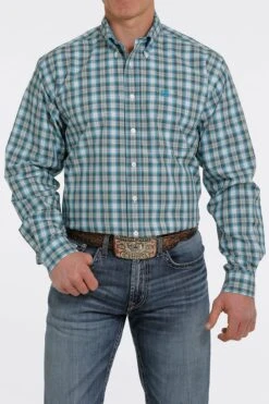 Men's Cinch Button Down Shirt #MTW1105371 -Deals Western Wearhouse Store c9432da02cf1dee21ca5677518e9cf34