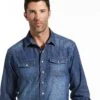 Men's Ariat Retro Fit Snap Front Shirt #10033464