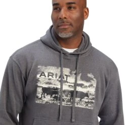 Men's Ariat Pastures Sweatshirt #10041728-C -Deals Western Wearhouse Store fa17abc877ab0dc123f3b686fb7a5458