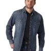 Men's Wrangler Retro Snap Front Shirt #MVR458DX (Big And Tall)
